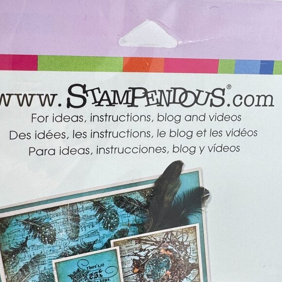 Stampendous Perfectly Clear Stamp 2 Sets Santos Angel & Parisian Charm Cling - Picture 9 of 14